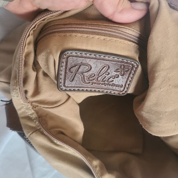 Relic Brown Boho Shoulder Bag - Picture 8 of 8